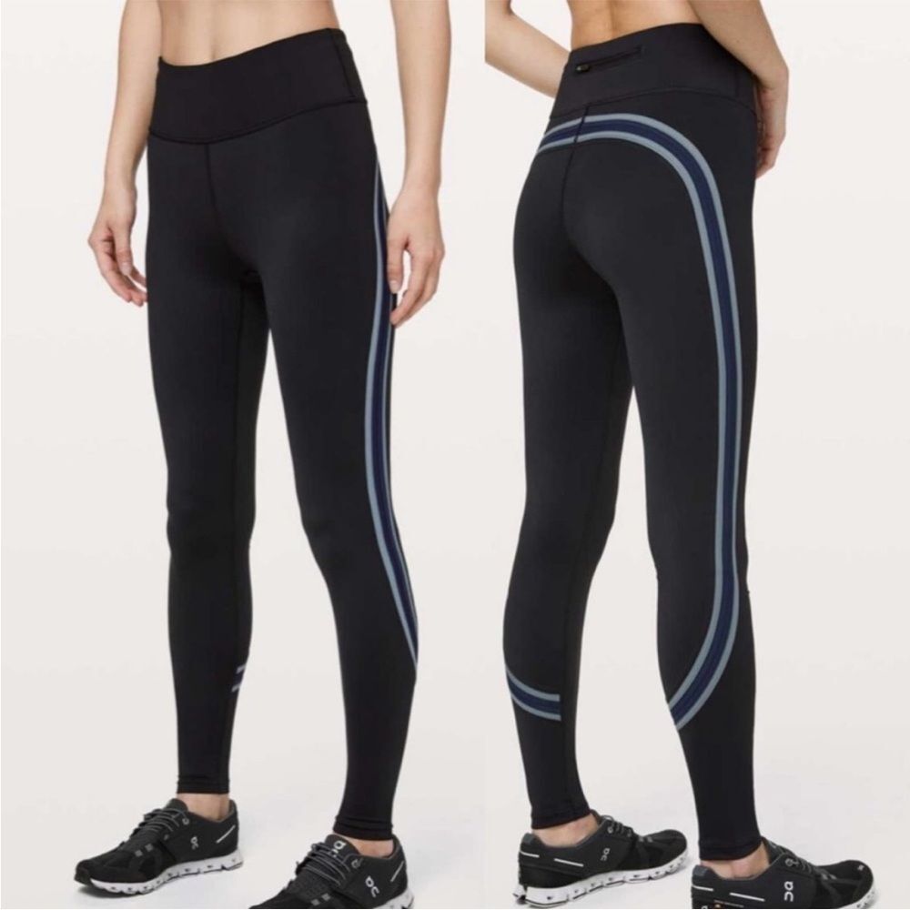 lululemon Run Crew Nulu Leggings Sz 4